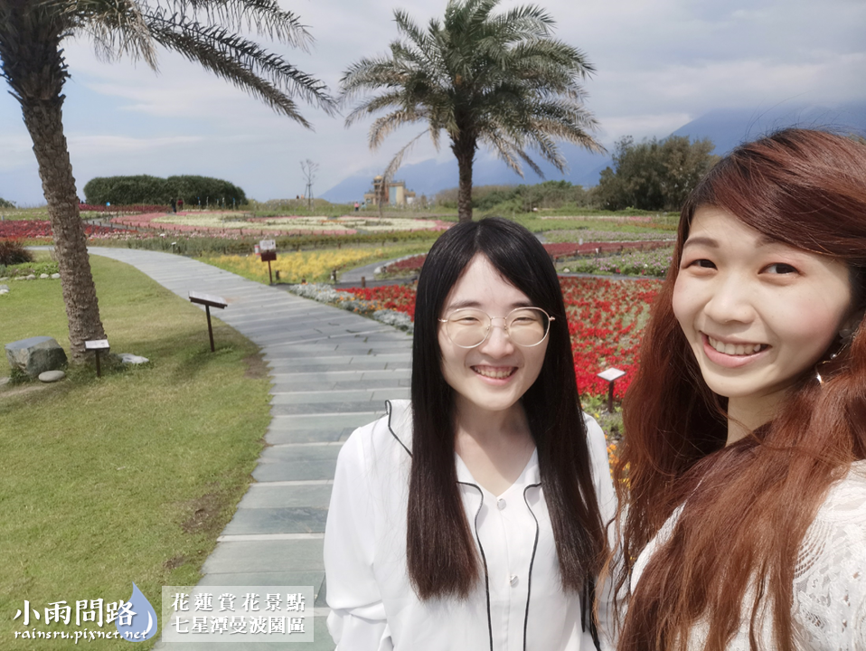 花蓮2021賞花景點｜七星潭曼波園區花海｜繽紛波斯菊、白色玻璃鋼琴屋超美｜四八高地、七星潭景點 (21).PNG