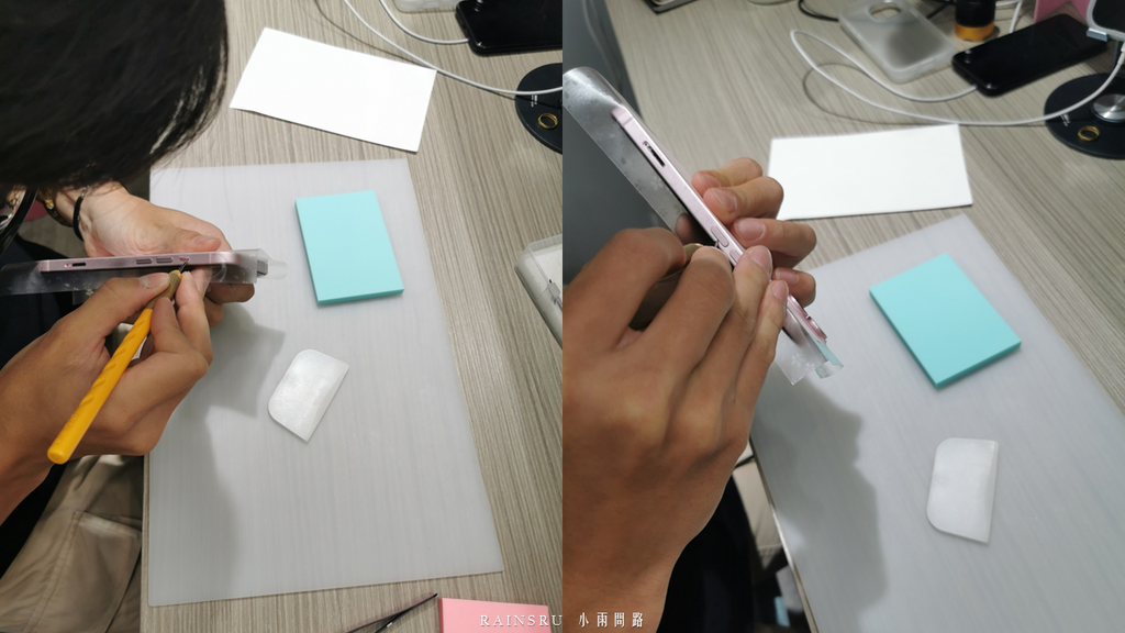 iphone15包膜蘋果保護貼推薦｜京展包膜樹林店評價｜台北手機包膜高CP值推薦｜汎金盾鋼化玻璃保護貼｜三個月免費保固_小雨問路 (15).PNG